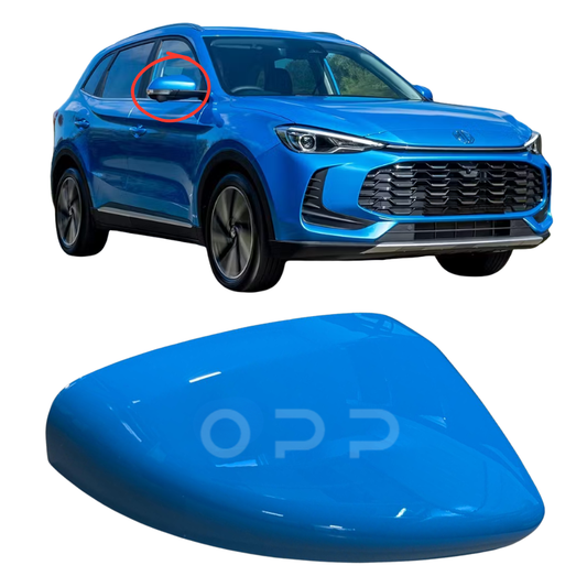 MG ZS 2017-2025 Door Wing Mirror Cover Painted Holborn Blue JAY