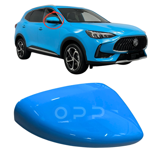 MG HS 2019-2023 Door Wing Mirror Cover Painted Holborn Blue JAY