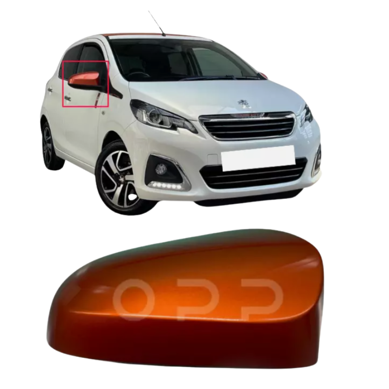 Peugeot 108 Roland Garros 2014-2022 Door Wing Mirror Cover Painted