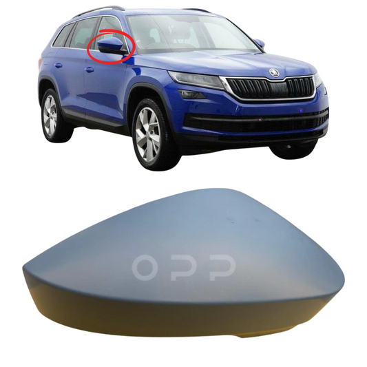 Skoda Kodiaq 2016-2022 Door Wing Mirror Cover Painted