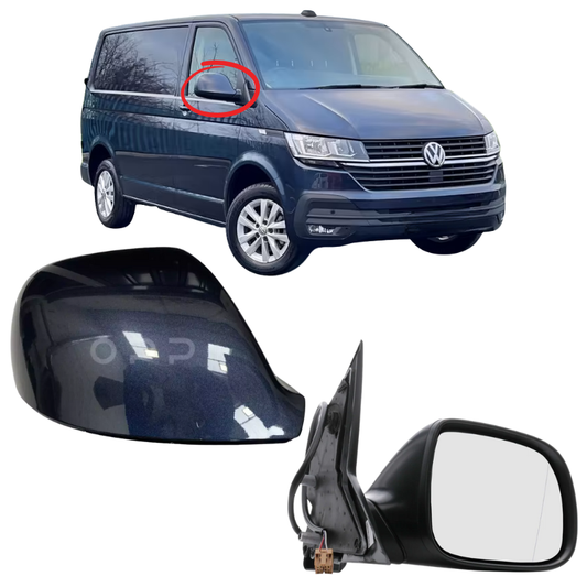VW Transporter T6 T6.1 2015-2025 Wing Mirror Complete Painted Starlight Blue