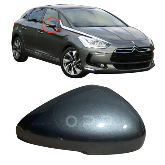 Citroen DS5 2011-2015 Door Wing Mirror Cover Painted Metallic Grey