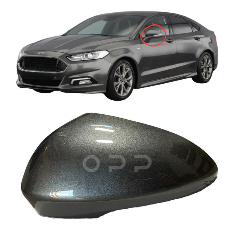 Ford Mondeo 2014-2021 Door Wing Mirror Cover Painted Magnetic Grey