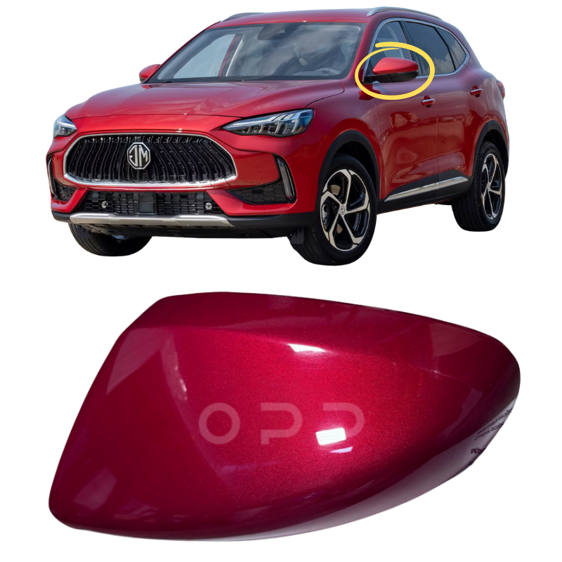 MG HS 2019-2023 Door Wing Mirror Cover Painted Spice Red
