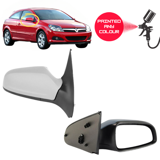 Vauxhall Astra H 2004-2009 Door Wing Mirror Complete Painted Electric