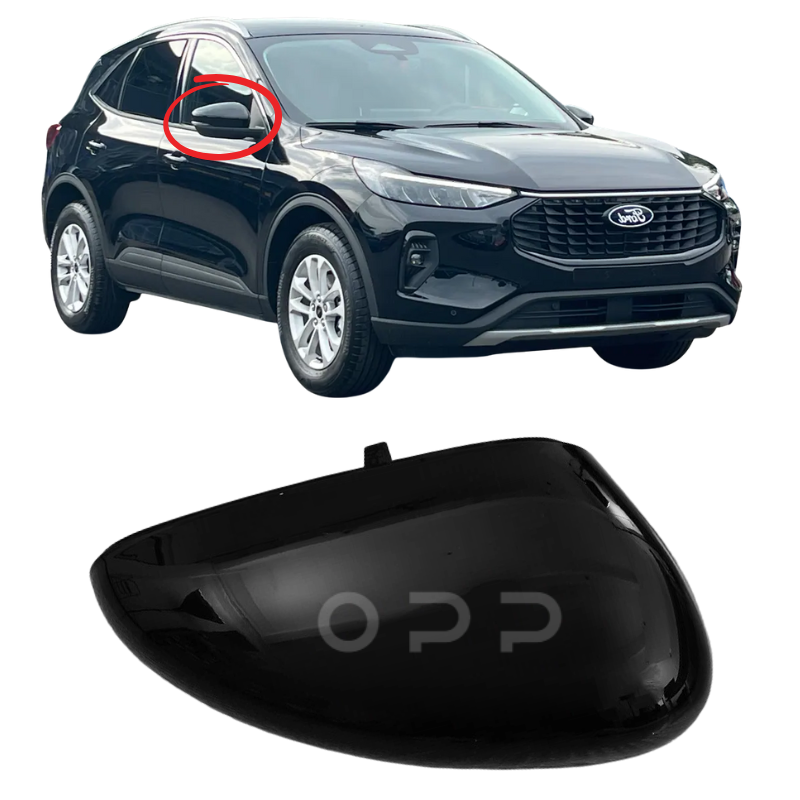 Ford Kuga 2019- Door Wing Mirror Cover Painted Agate Black