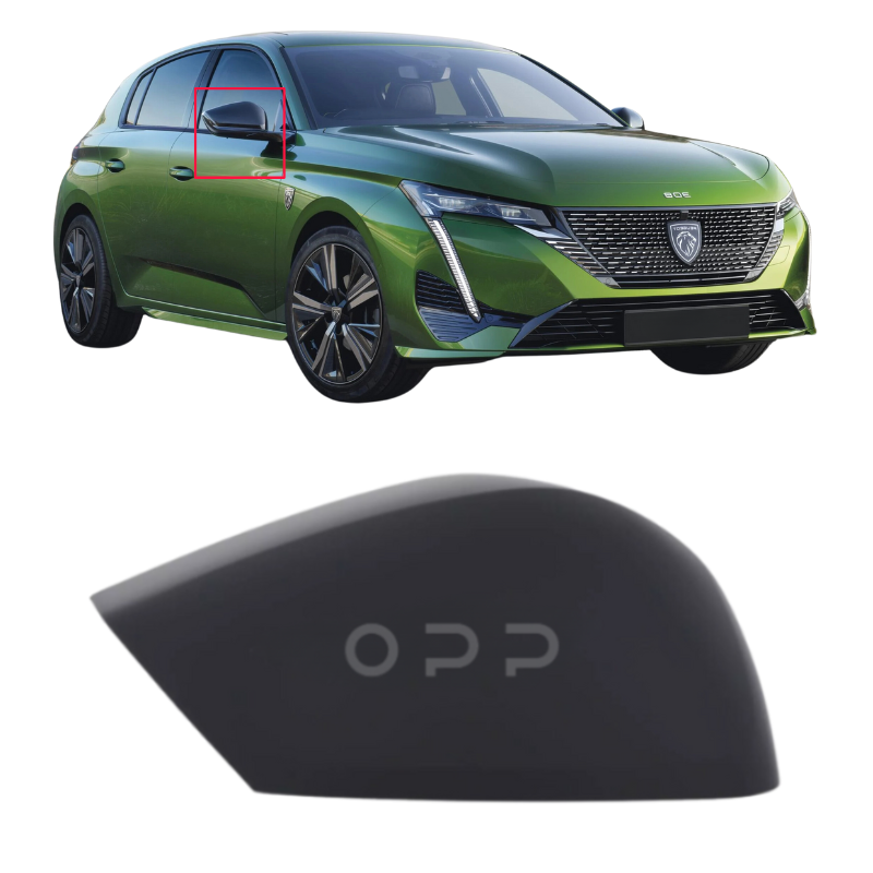 Peugeot 308 2007-2024 Door Wing Mirror Cover Painted