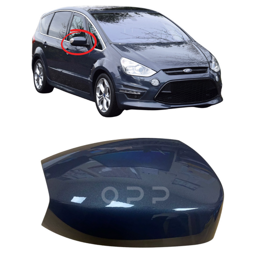 Ford S-Max 2006-2016 Door Wing Mirror Cover Painted Midnight Sky