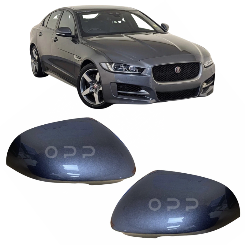 Jaguar XE 2015- Door Wing Mirror Cover Painted Corris Grey