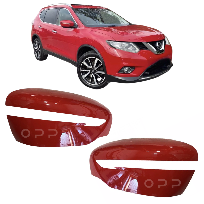 Nissan X-Trail 2014-2022 Door Wing Mirror Cover Painted Solid Red Z10