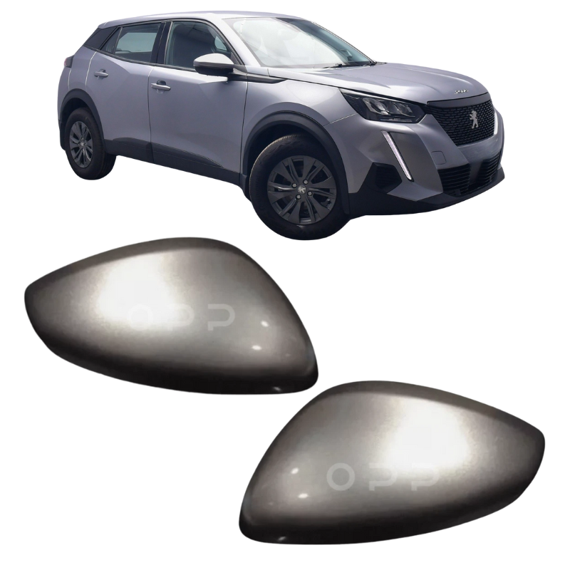 Peugeot 2008 2013-2019 Door Wing Mirror Cover Painted Gris Artense KCA