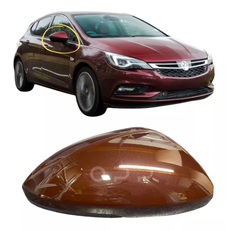 Vauxhall Astra K 2015-2021 Door Wing Mirror Cover Painted Rioja Red 50W