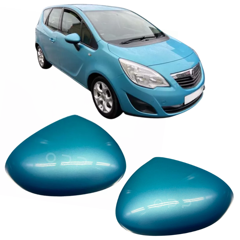 Vauxhall Meriva 2010-2017 Door Wing Mirror Cover Painted Oriental Blue