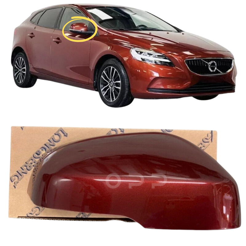 Volvo V40 V40CC V40XC 2012-2020 Wing Mirror Cover Painted Fusion Red 725