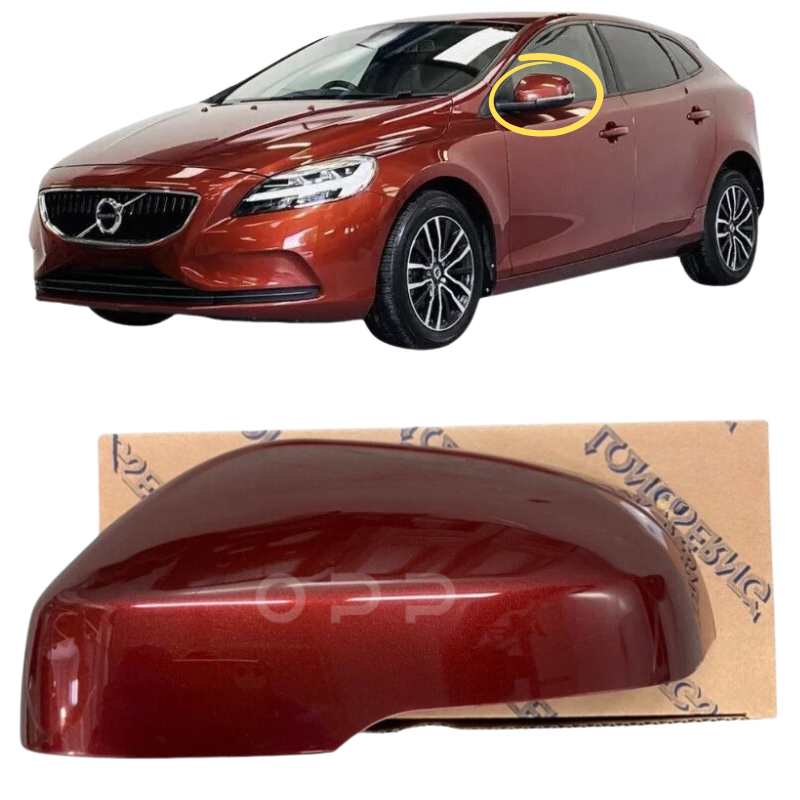 Volvo V40 V40CC V40XC 2012-2020 Wing Mirror Cover Painted Fusion Red 725
