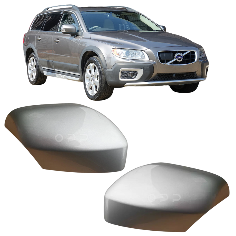Volvo XC70 2007-2014 Wing Mirror Cover Painted Silver