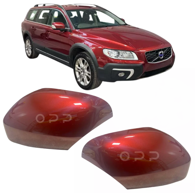 Volvo XC70 2007-2014 Wing Mirror Cover Painted Flamenco Red