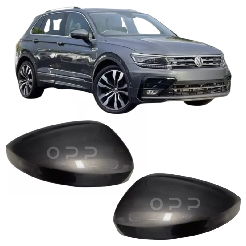 VW Tiguan 2017-2022 Door Wing Mirror Cover Painted Indium Grey LR7H