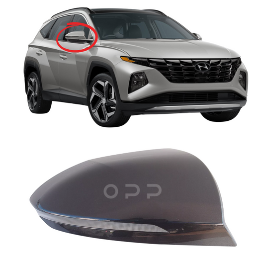 Hyundai Tucson 2021 Door Wing Mirror Cover Painted