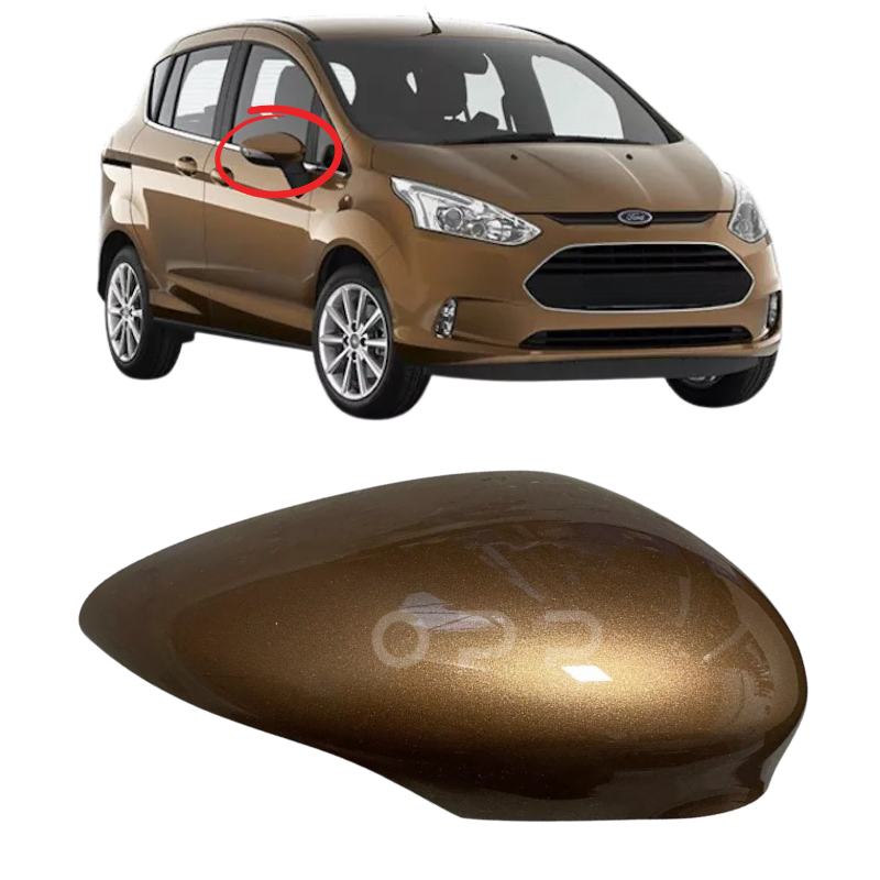 Ford B-Max 2012-2018 Door Wing Mirror Cover Painted Burnished Glow