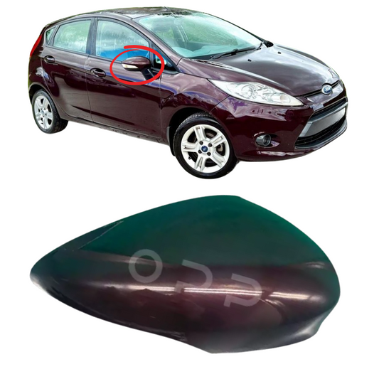 Ford Fiesta 2008-2017 Door Wing Mirror Cover Painted Morello Purple