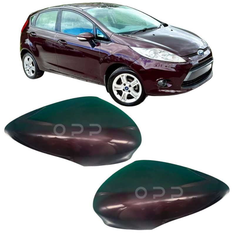 Ford Fiesta 2008-2017 Door Wing Mirror Cover Painted Morello Purple