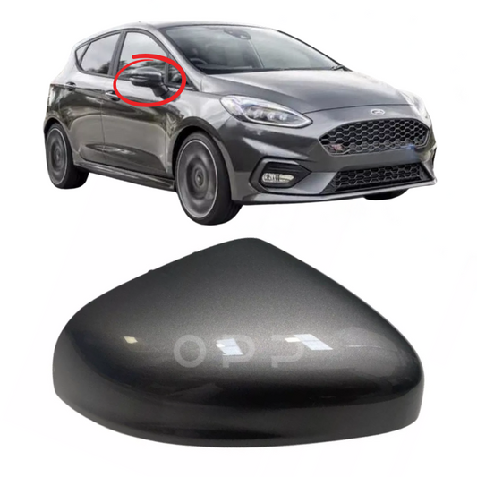 Ford Fiesta MK8 2018- Door Wing Mirror Cover Painted Magnetic Grey