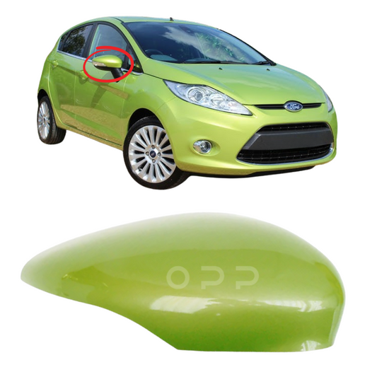 Ford Fiesta 2008-2017 Door Wing Mirror Cover Painted Squeeze Green