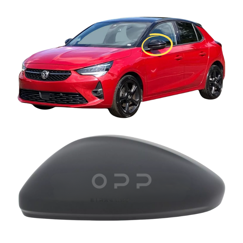Vauxhall Corsa F 2019- Door Wing Mirror Cover Painted