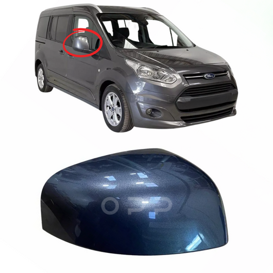 Ford Grand Tourneo Connect 2013-2018 Door Wing Mirror Cover Painted Grey