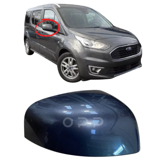 Ford Grand Tourneo Connect 2013-2018 Door Wing Mirror Cover Painted Magnetic Grey