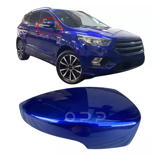Ford Kuga 2013-2019 Door Wing Mirror Cover Painted Deep Impact Blue