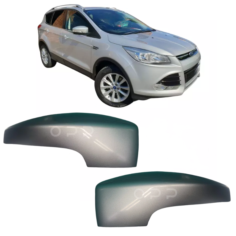 Ford Kuga 2013-2019 Door Wing Mirror Cover Painted Moondust Silver