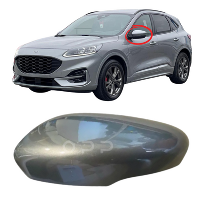 Ford Kuga 2019- Door Wing Mirror Cover Painted Solar Silver + Indicator Lens