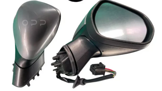 Ford Puma MK8 2017- Door Wing Mirror Complete Painted Solar Silver Electric Power Folding (Puddle Lamp)
